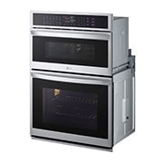 LG Four mural combiné intelligent de 1,7/4,7?pi3 avec convection véritable  technologie InstaView<sup>MD</sup>, Air?Fry et Vapeur Sous Vide, WCEP6427F