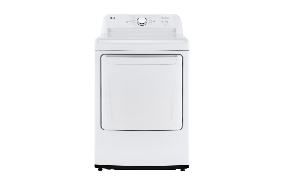 LG Sécheuse électrique à très grande capacité de 7,3?pi3 homologuée ENERGY STAR<sup>MD</sup>, avec commandes à l’arrière et séchage par détecteur, DLE6100W