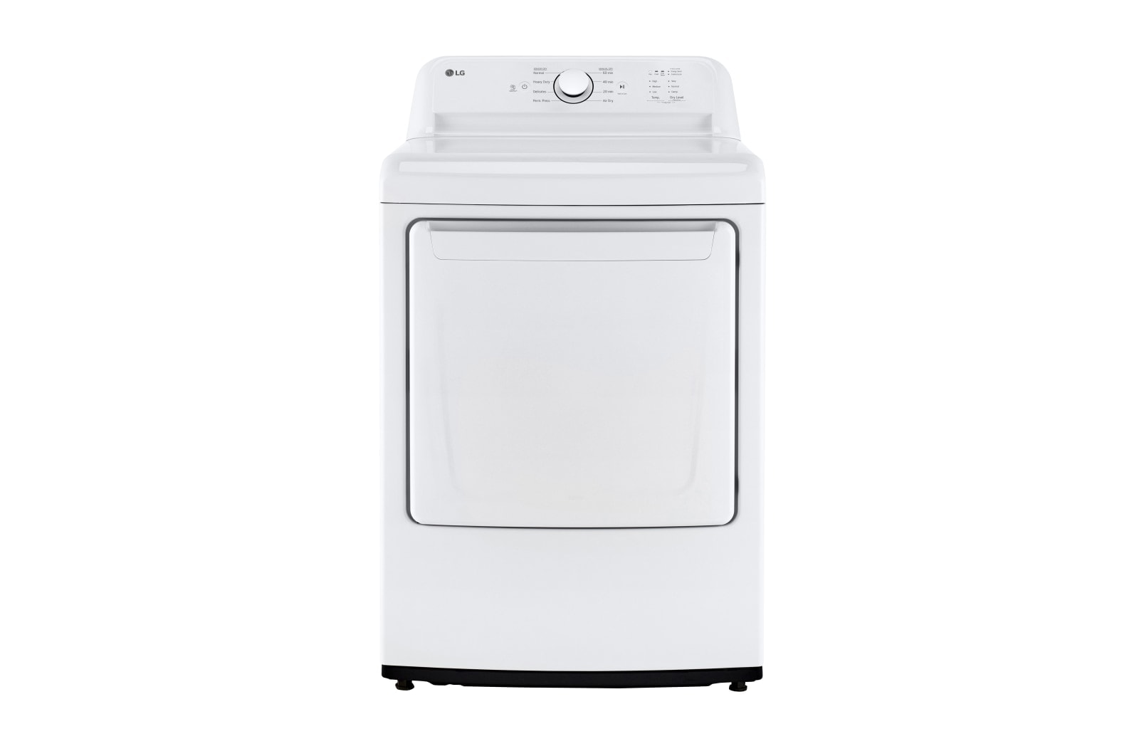 LG Sécheuse électrique à très grande capacité de 7,3?pi3 homologuée ENERGY STAR<sup>MD</sup>, avec commandes à l’arrière et séchage par détecteur, DLE6100W