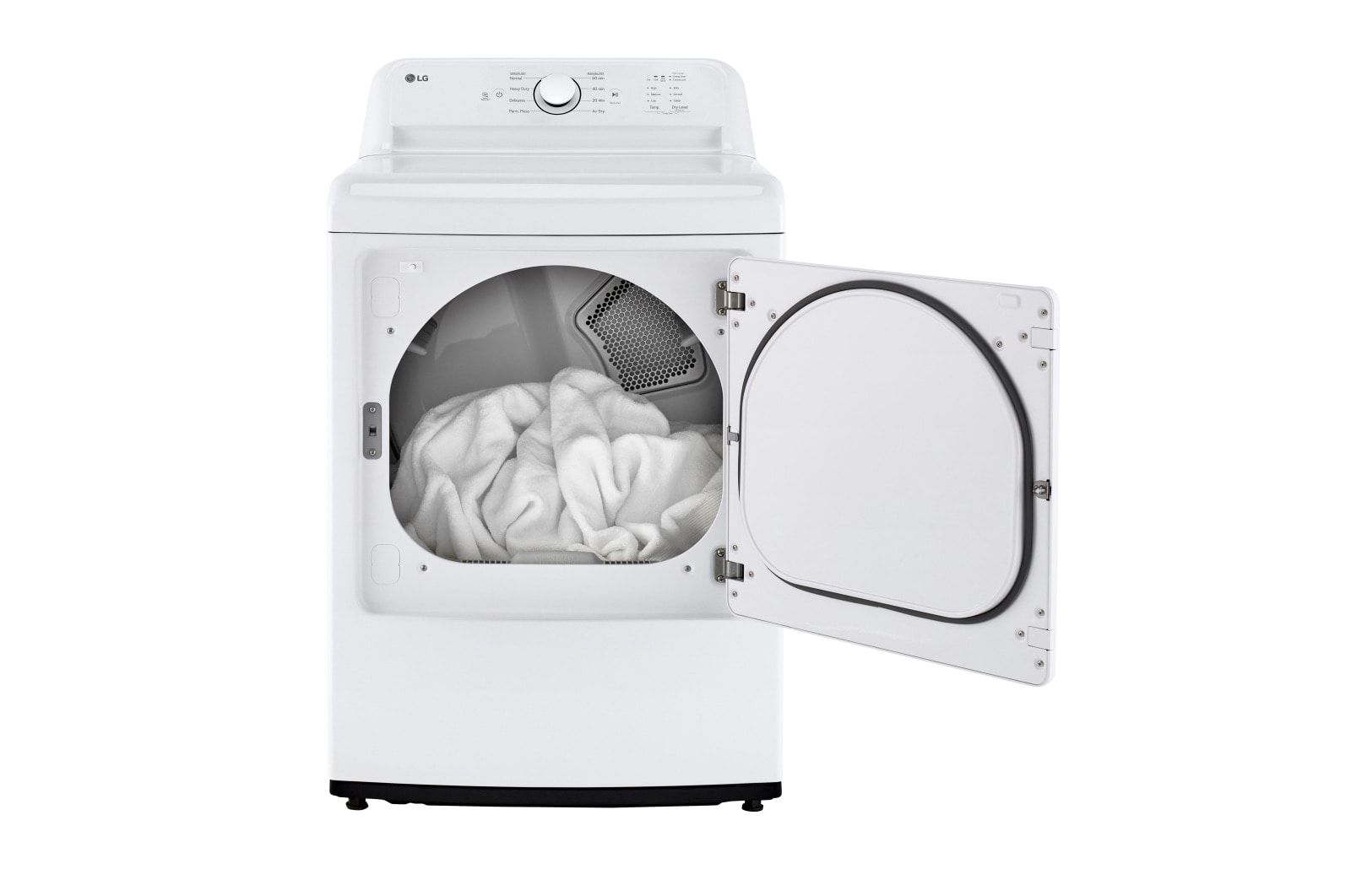 LG Sécheuse électrique à très grande capacité de 7,3?pi3 homologuée ENERGY STAR<sup>MD</sup>, avec commandes à l’arrière et séchage par détecteur, DLE6100W