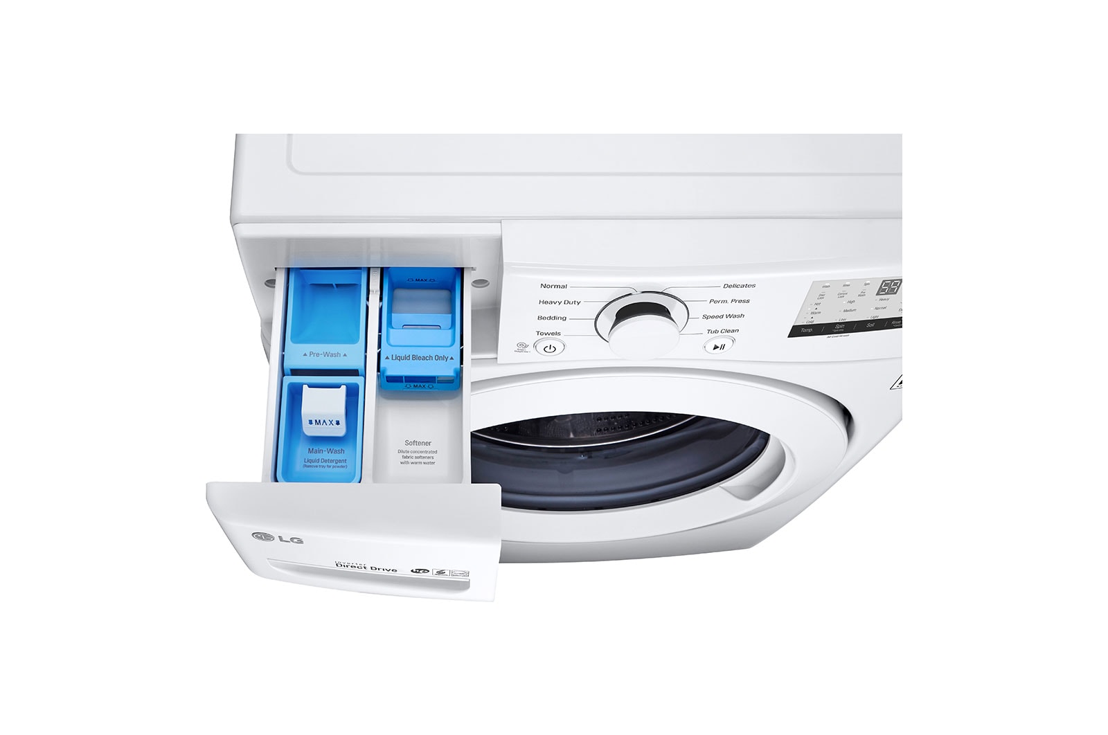 LG Laveuse à chargement frontal à très grande capacité de 5,2 pi3, WM3400CW