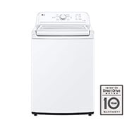 LG Laveuse à chargement vertical de 4,8?pi3 avec agitateur et couvercle en verre SlamProof, WT6105CW