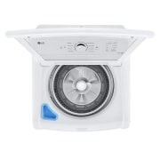 LG Laveuse à chargement vertical de 4,8?pi3 avec agitateur et couvercle en verre SlamProof, WT6105CW