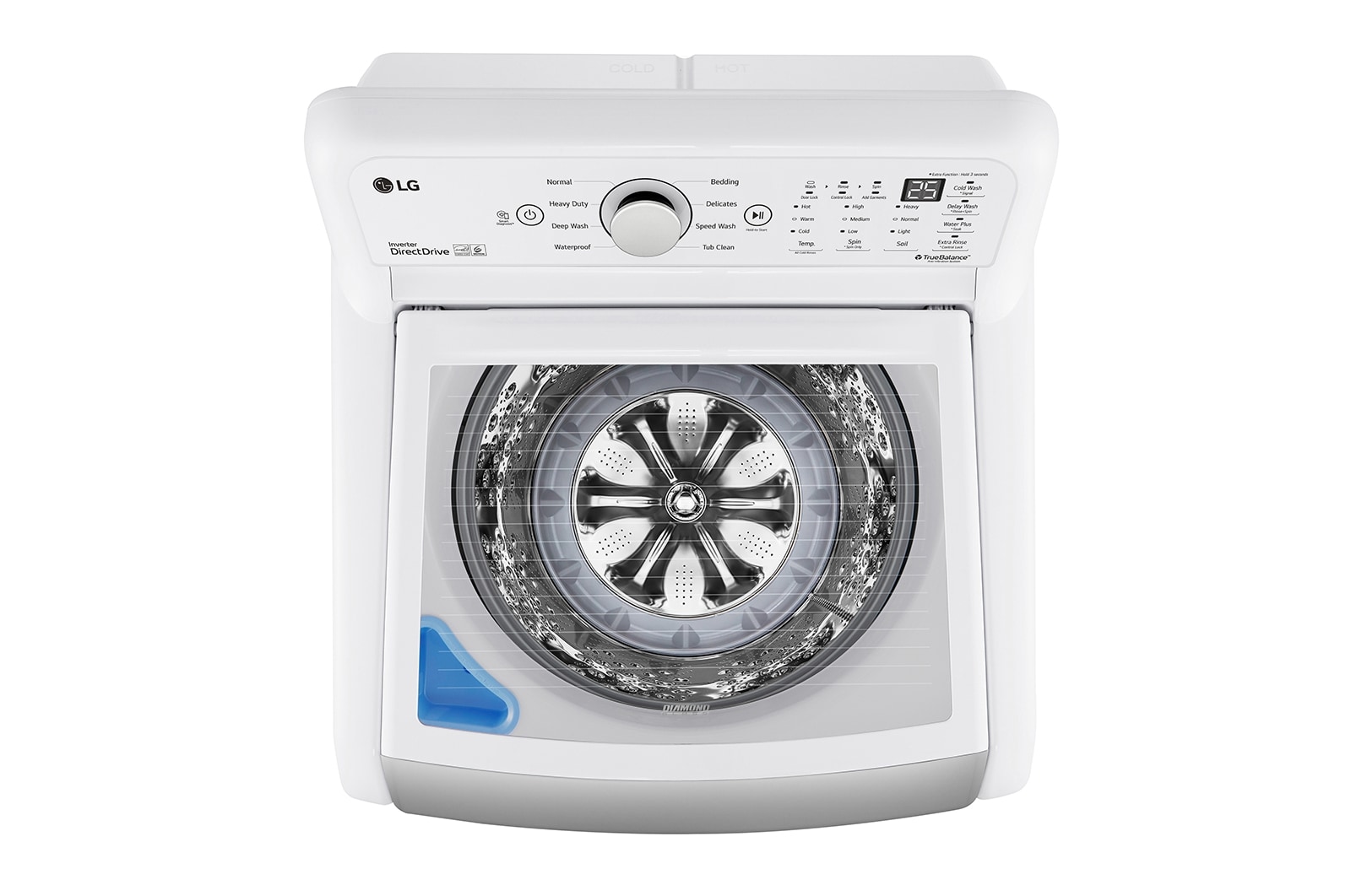 LG Laveuse à chargement vertical d’une capacité de 5,8?pi3, WT7150CW