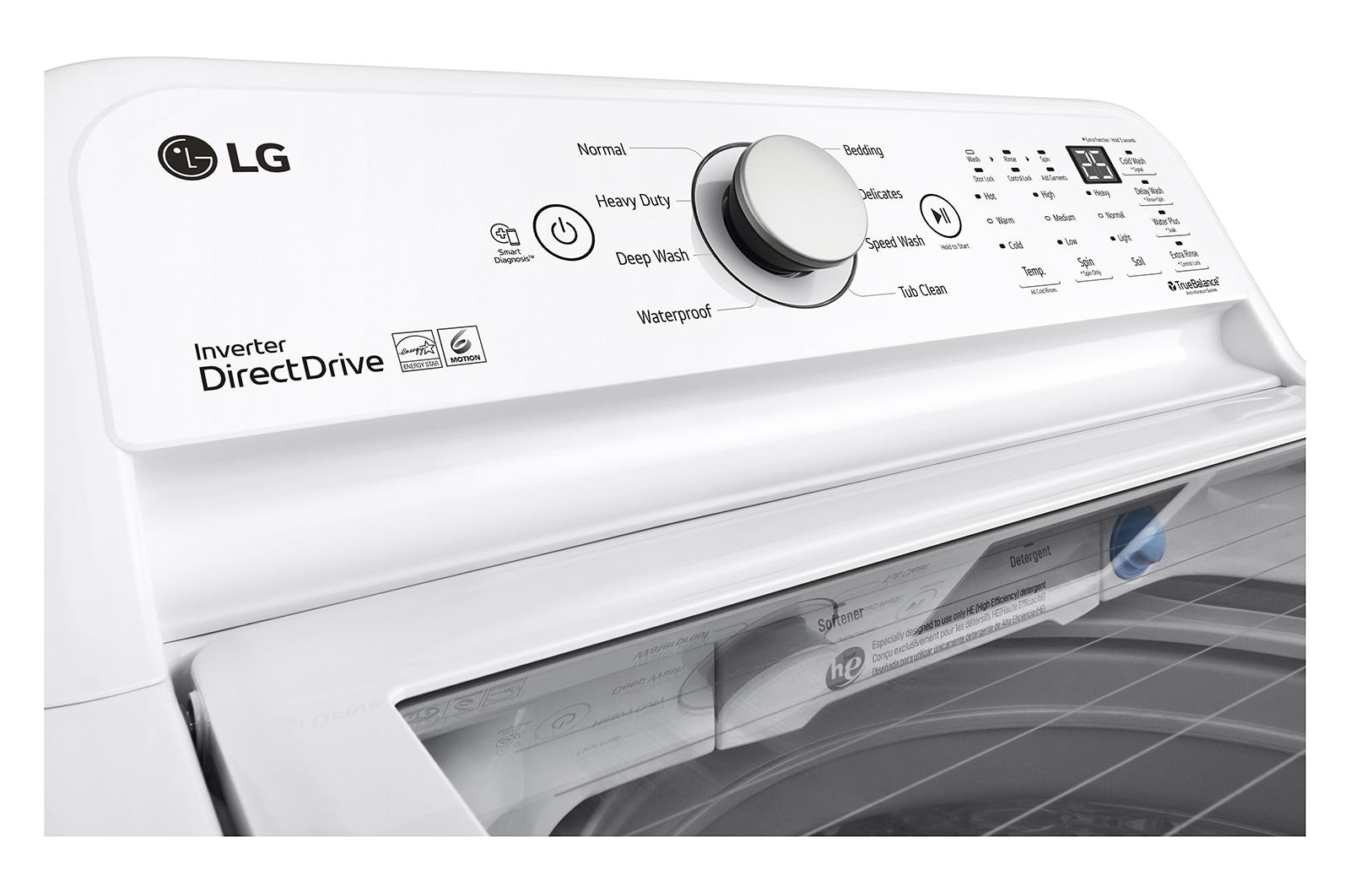 LG Laveuse à chargement vertical d’une capacité de 5,8?pi3, WT7150CW