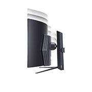 LG Moniteur de jeu incurvé UltraGear<sup>MC</sup> OLED WQHD avec taux de rafra?chissement de 240Hz et temps de réponse de 0,03ms (GàG) de 45?po, 45GR95QE-B