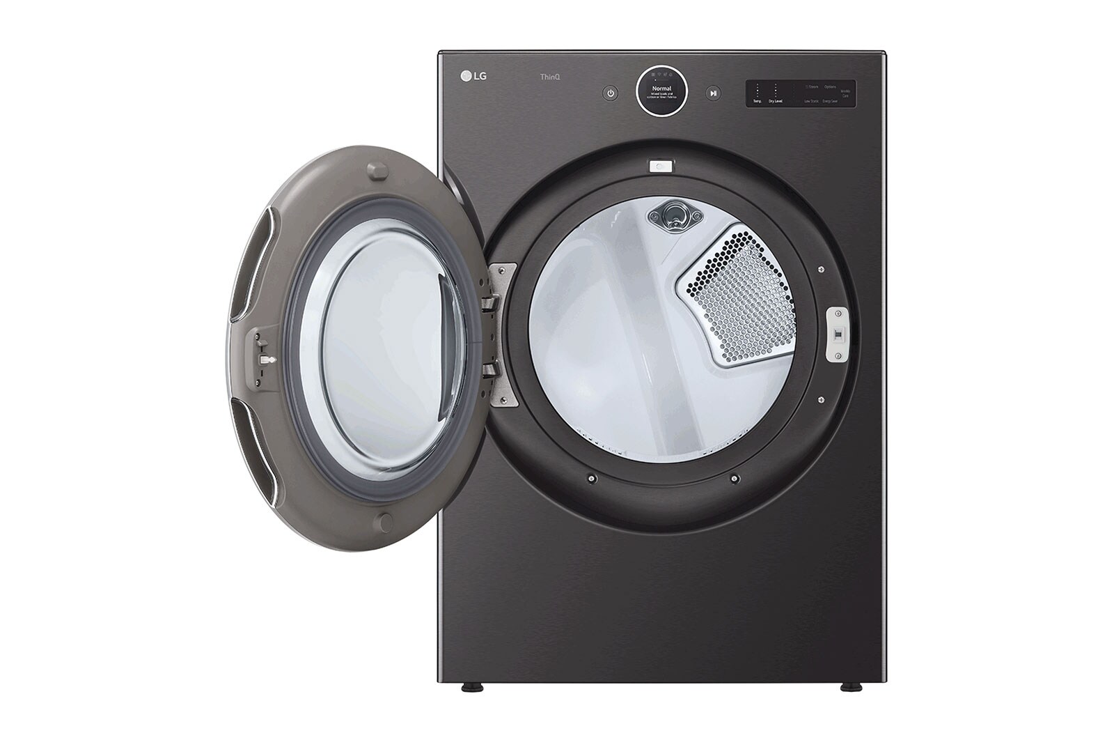 LG Sécheuse à chargement frontal à super grande capacité de 7,4?pi3 avec intelligence intégrée et dotée de la technologie TurboSteam<sup>MD</sup>, DLEX6700B