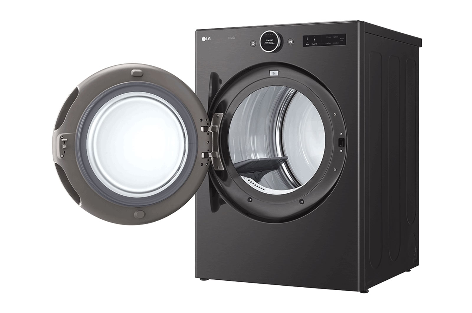 LG Sécheuse à chargement frontal à super grande capacité de 7,4?pi3 avec intelligence intégrée et dotée de la technologie TurboSteam<sup>MD</sup>, DLEX6700B