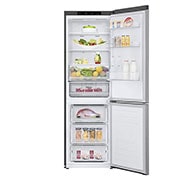 LG Réfrigérateur de 24?po à profondeur de comptoir d’une capacité de 12?pi3 avec congélateur en bas et Refroidissement+ de la porte, LBNC12231V