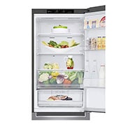 LG Réfrigérateur de 24?po à profondeur de comptoir d’une capacité de 12?pi3 avec congélateur en bas et Refroidissement+ de la porte, LBNC12231V