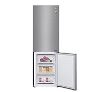 LG Réfrigérateur de 24?po à profondeur de comptoir d’une capacité de 12?pi3 avec congélateur en bas et Refroidissement+ de la porte, LBNC12231V