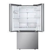 open fridge without food