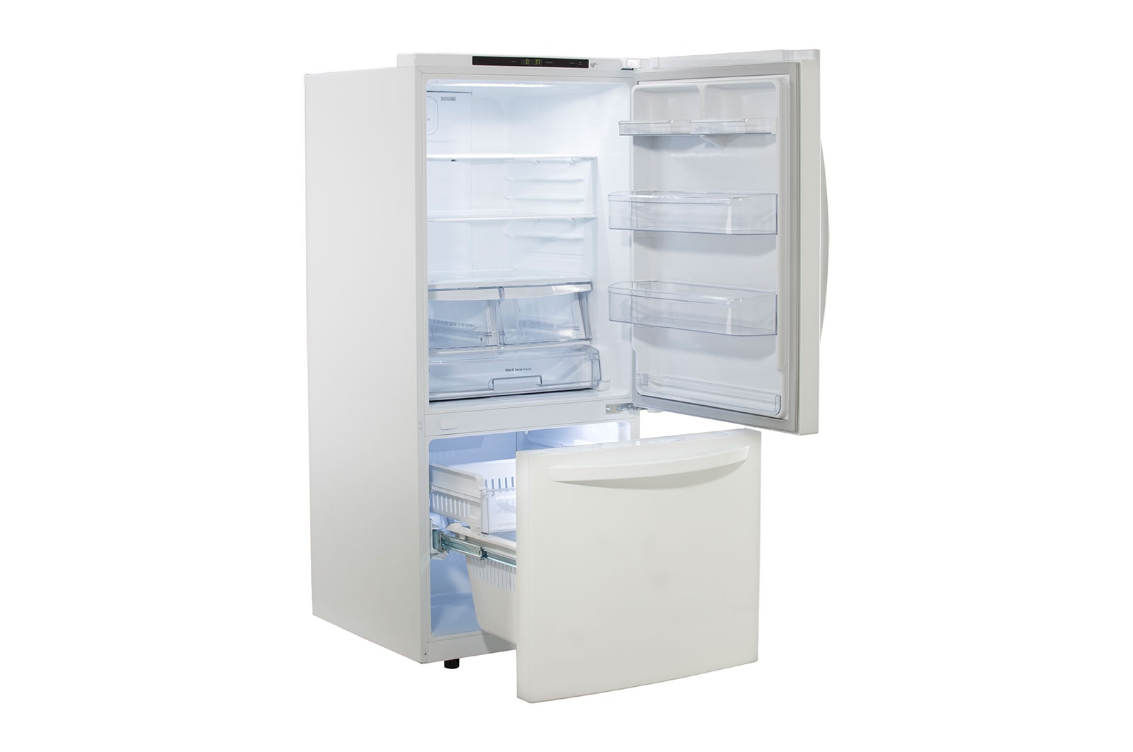 LG Réfrigérateur avec congélateur en bas doté d’un tiroir coulissant de 30?po, 22 pi<sup>3</sup>, LRDNS2200W