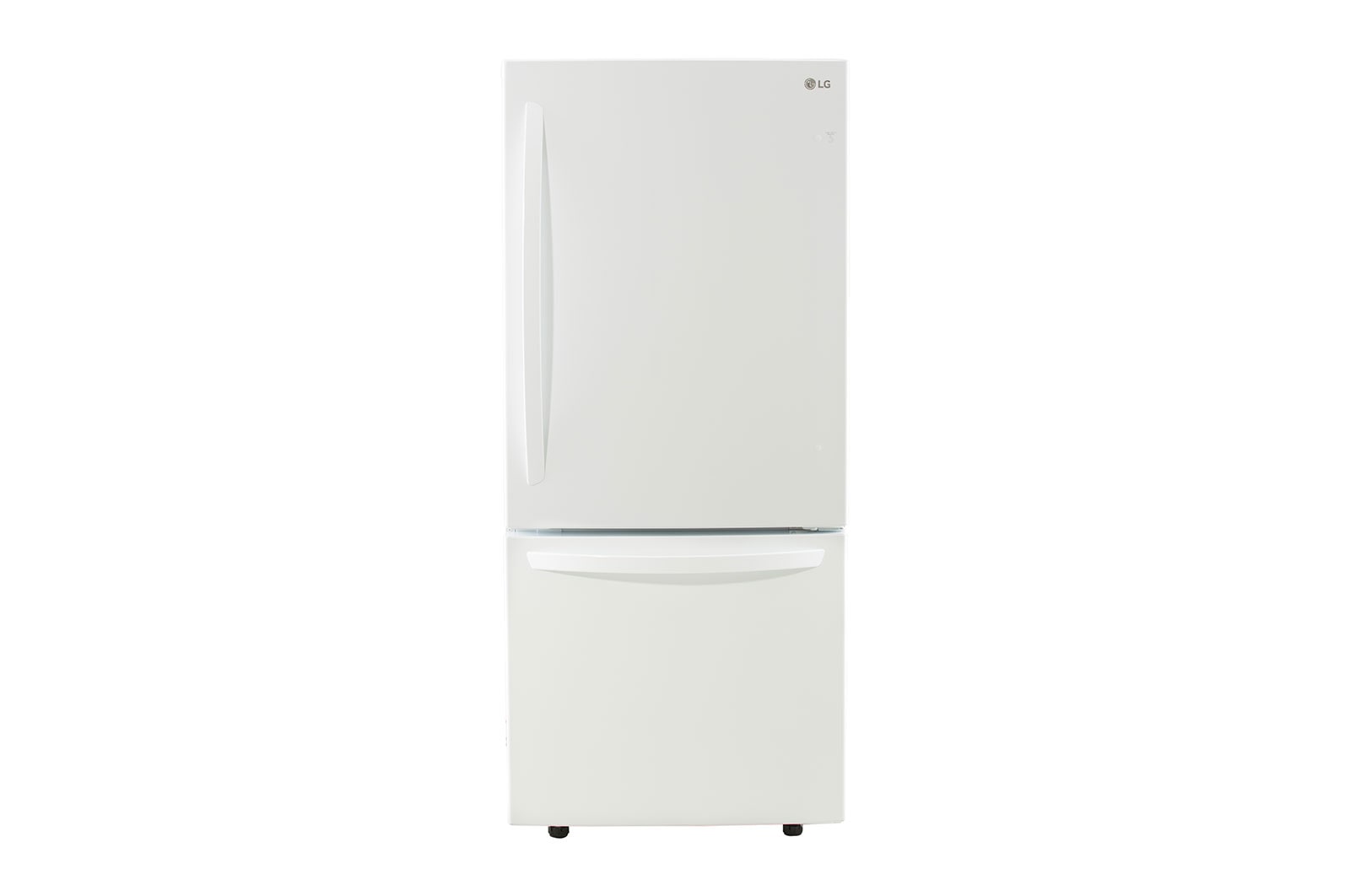 LG Réfrigérateur avec congélateur en bas doté d’un tiroir coulissant de 30?po, 22 pi<sup>3</sup>, LRDNS2200W