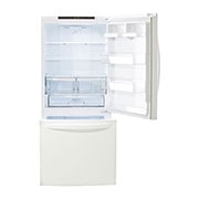 LG Réfrigérateur avec congélateur en bas doté d’un tiroir coulissant de 30?po, 22 pi<sup>3</sup>, LRDNS2200W