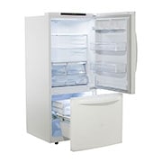 LG Réfrigérateur avec congélateur en bas doté d’un tiroir coulissant de 30?po, 22 pi<sup>3</sup>, LRDNS2200W