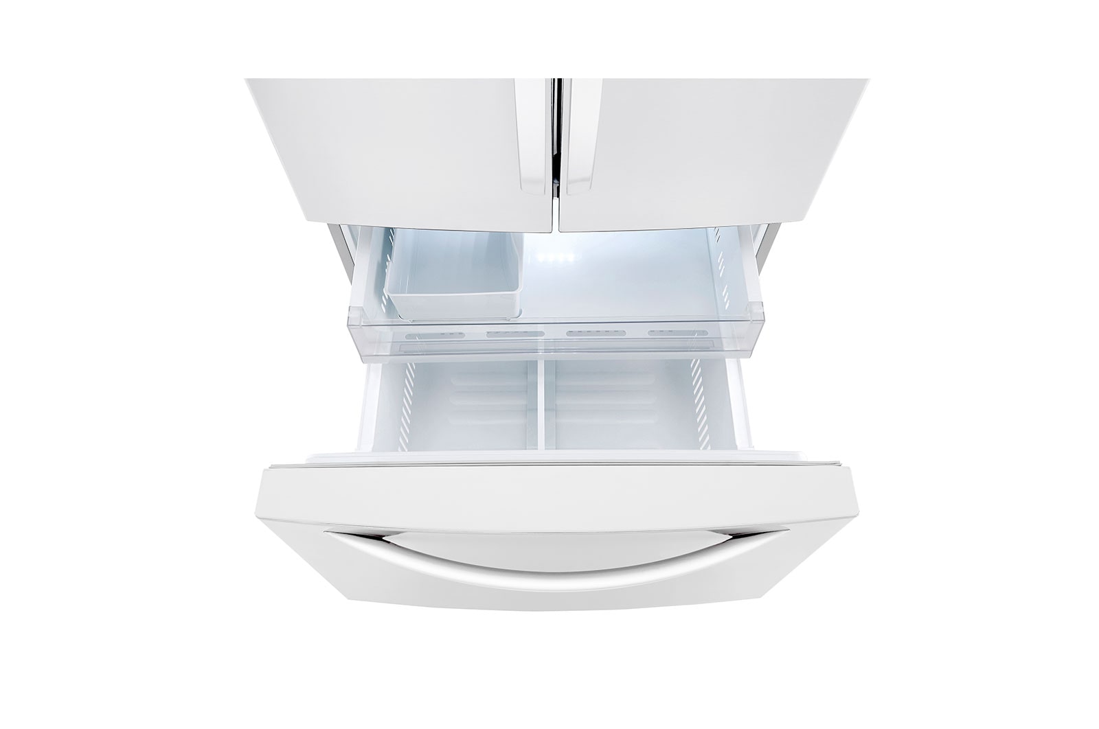 LG Réfrigérateur de 33 po avec porte à deux battants avec Smart Cooling<sup>MC</sup> Plus, LRFCS2503W