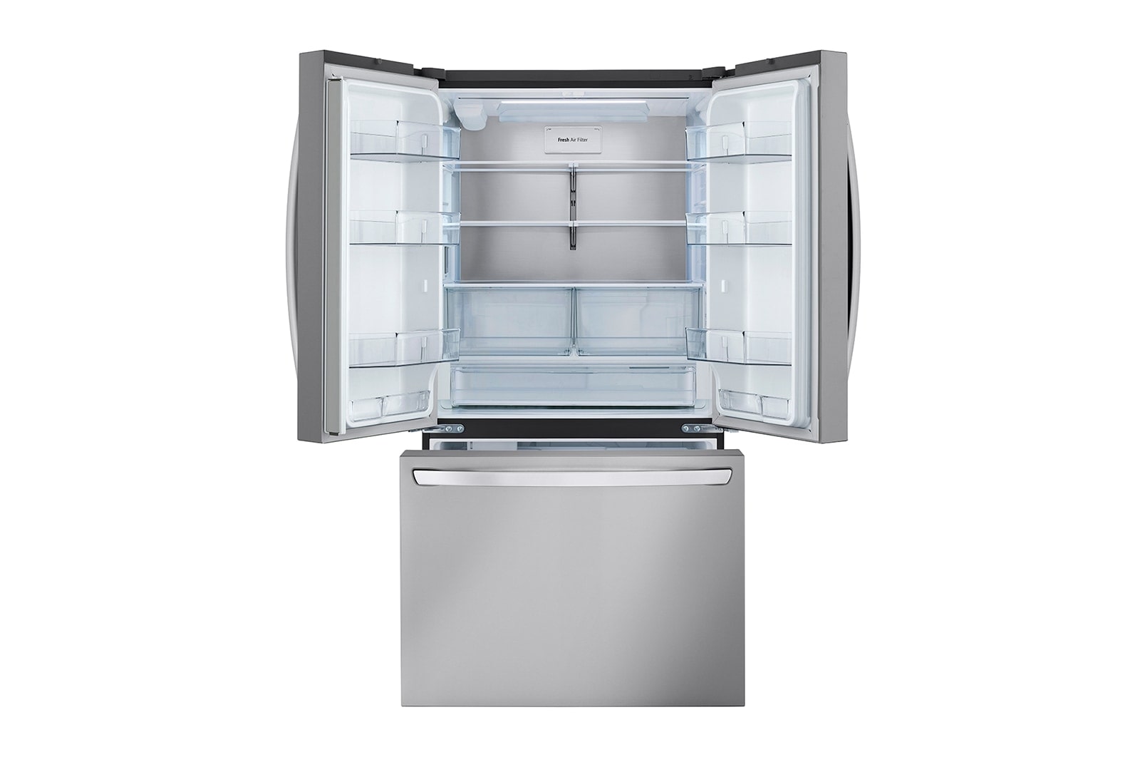 LG Réfrigérateur intelligent à Counter Depth MAX<sup>MC</sup> de 27 pi3 avec distributeur d’eau intégré, LRFLC2706S