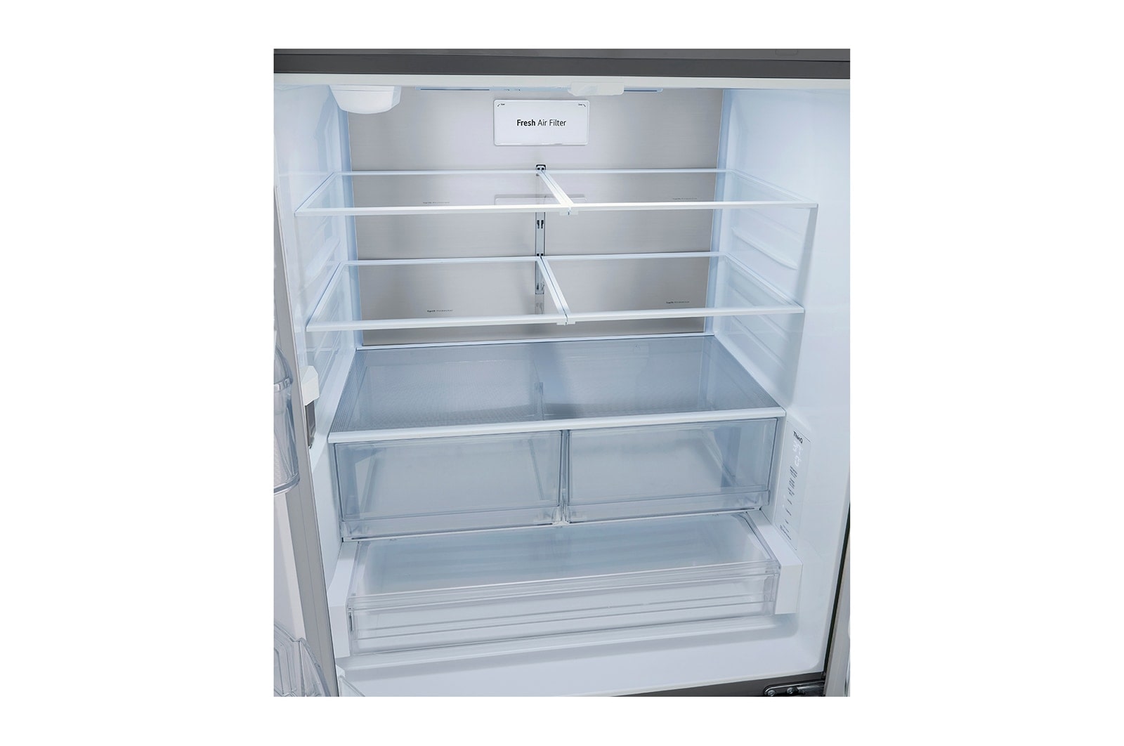 LG Réfrigérateur intelligent à Counter Depth MAX<sup>MC</sup> de 27 pi3 avec distributeur d’eau intégré, LRFLC2706S