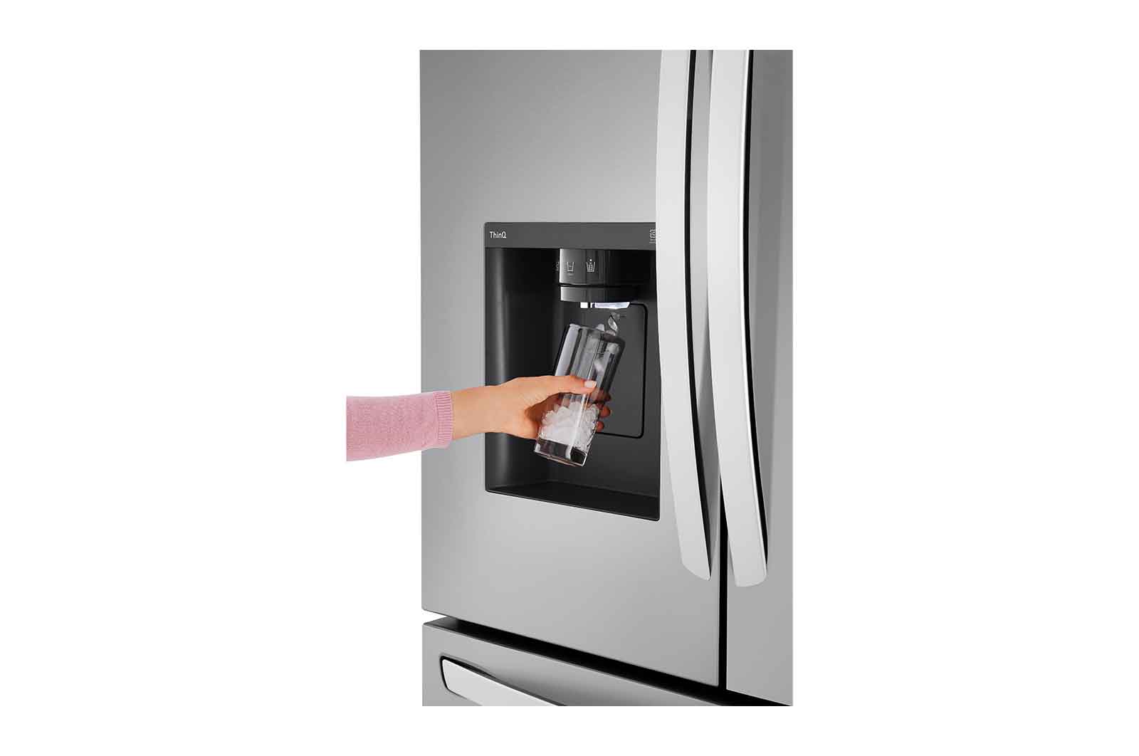 LG Réfrigérateur intelligent de 26 pi3 à profondeur de comptoir MAX avec machine à gla?ons double, LRFXC2606S