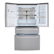 LG Réfrigérateur InstaView ThinQ<sup>MD</sup> de 30 pi3 avec porte dans la porte et machine à gla?ons Craft Ice<sup>MC</sup>, LRMVS3006S
