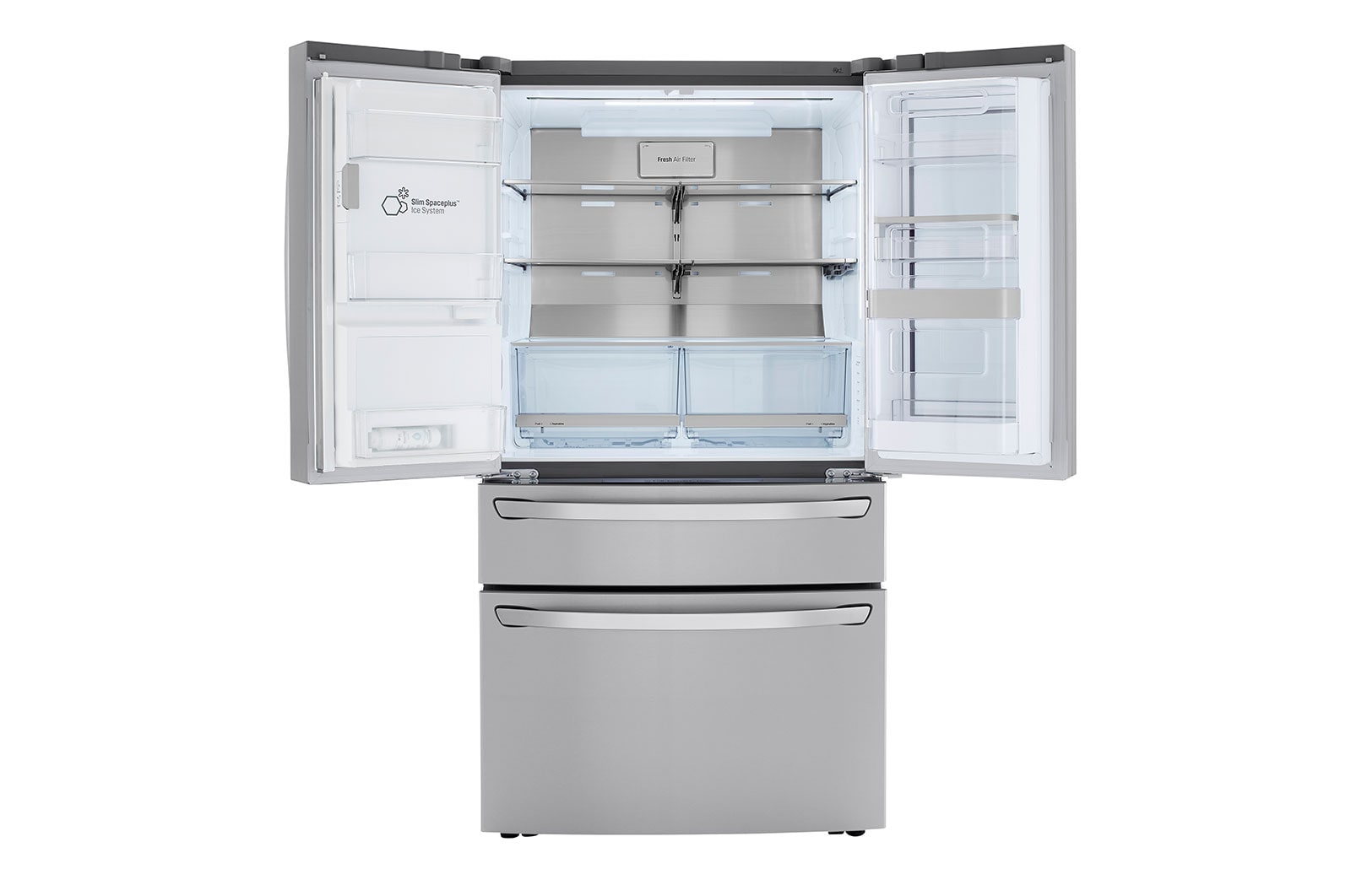 LG Réfrigérateur InstaView ThinQ<sup>MD</sup> de 30 pi3 avec porte dans la porte et machine à gla?ons Craft Ice<sup>MC</sup>, LRMVS3006S
