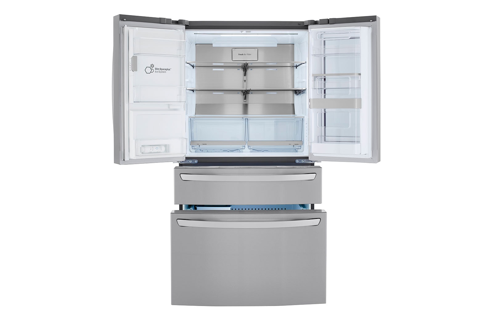 LG Réfrigérateur InstaView ThinQ<sup>MD</sup> de 30 pi3 avec porte dans la porte et machine à gla?ons Craft Ice<sup>MC</sup>, LRMVS3006S