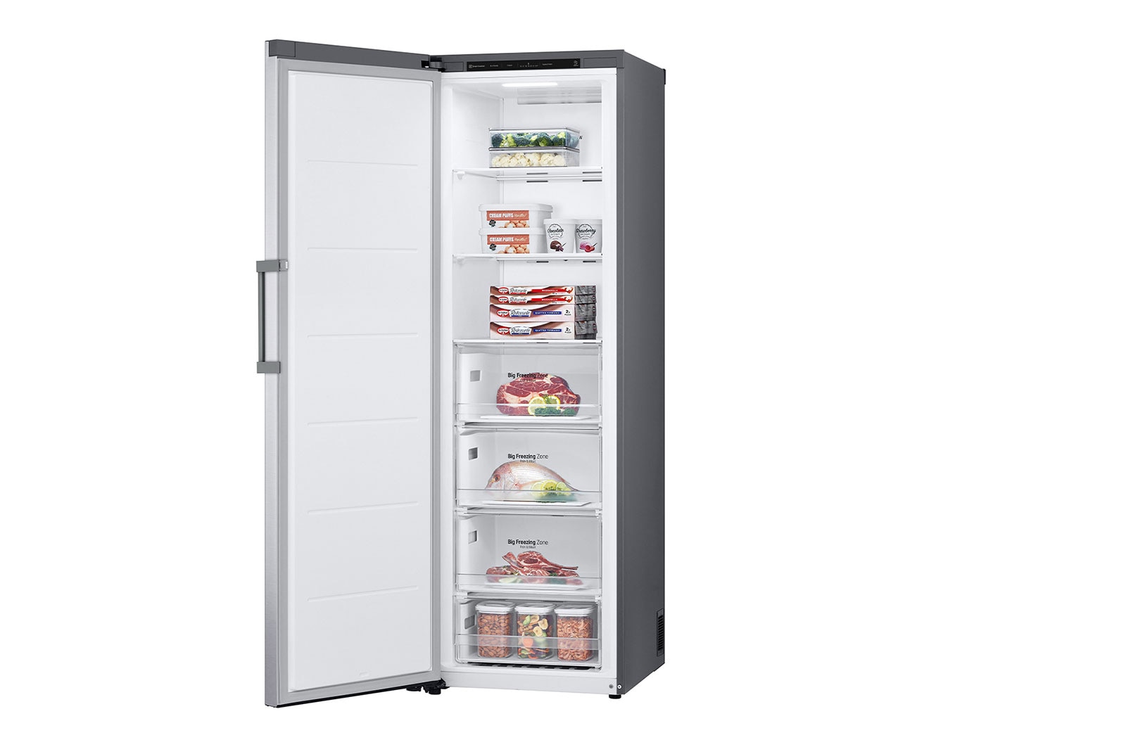 LG Congélateur à colonne d’une capacité de 11,4 pi3,  à profondeur de comptoir, LROFC1104V