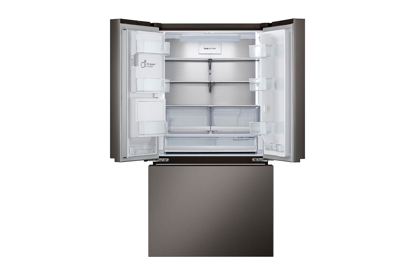 LG Réfrigérateur avec porte à deux battants Counter-Depth MAX<sup>MC</sup> de 26 pi3 avec quatre types de glace, LRYXC2606D