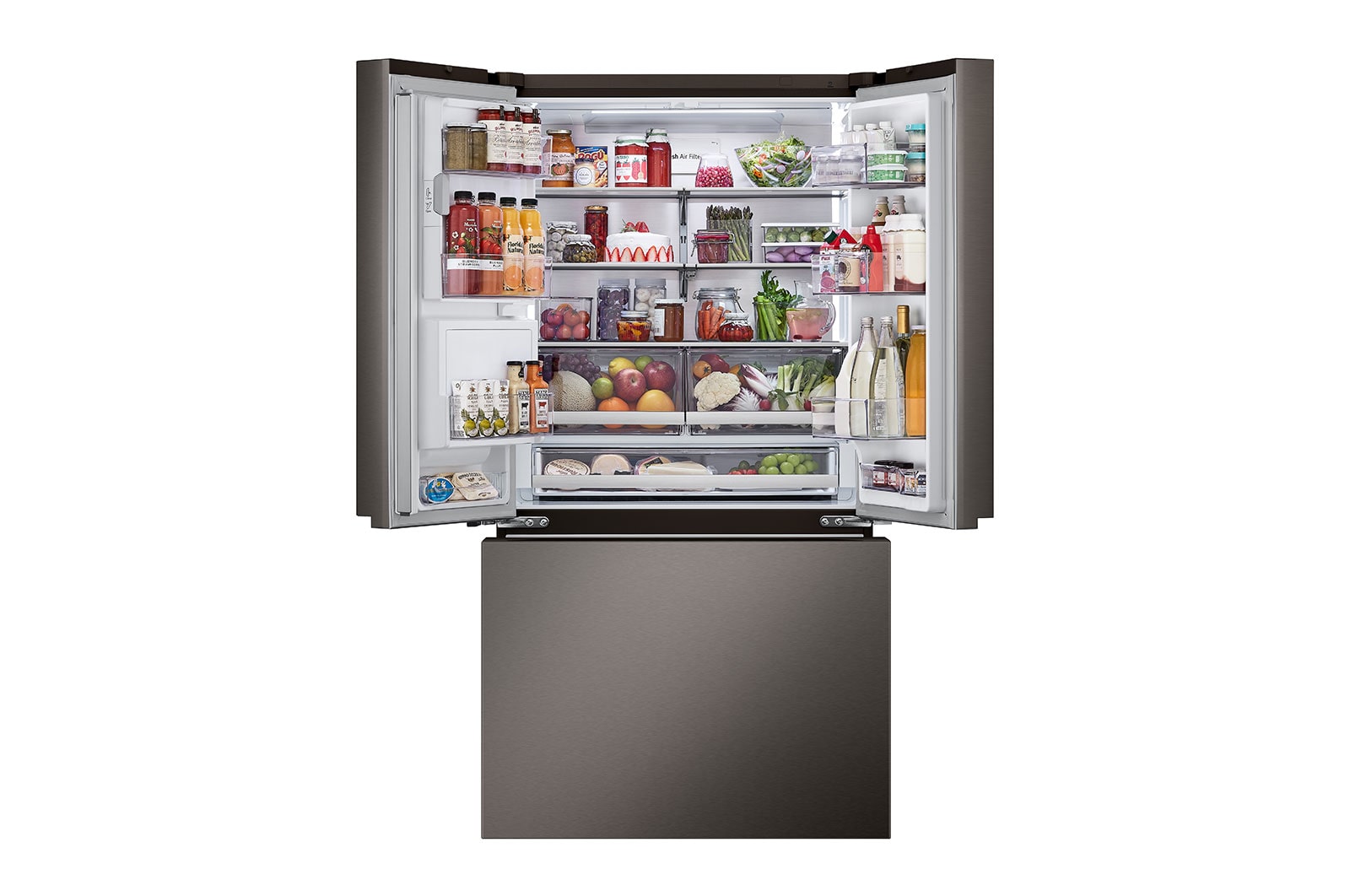 LG Réfrigérateur avec porte à deux battants Counter-Depth MAX<sup>MC</sup> de 26 pi3 avec quatre types de glace, LRYXC2606D