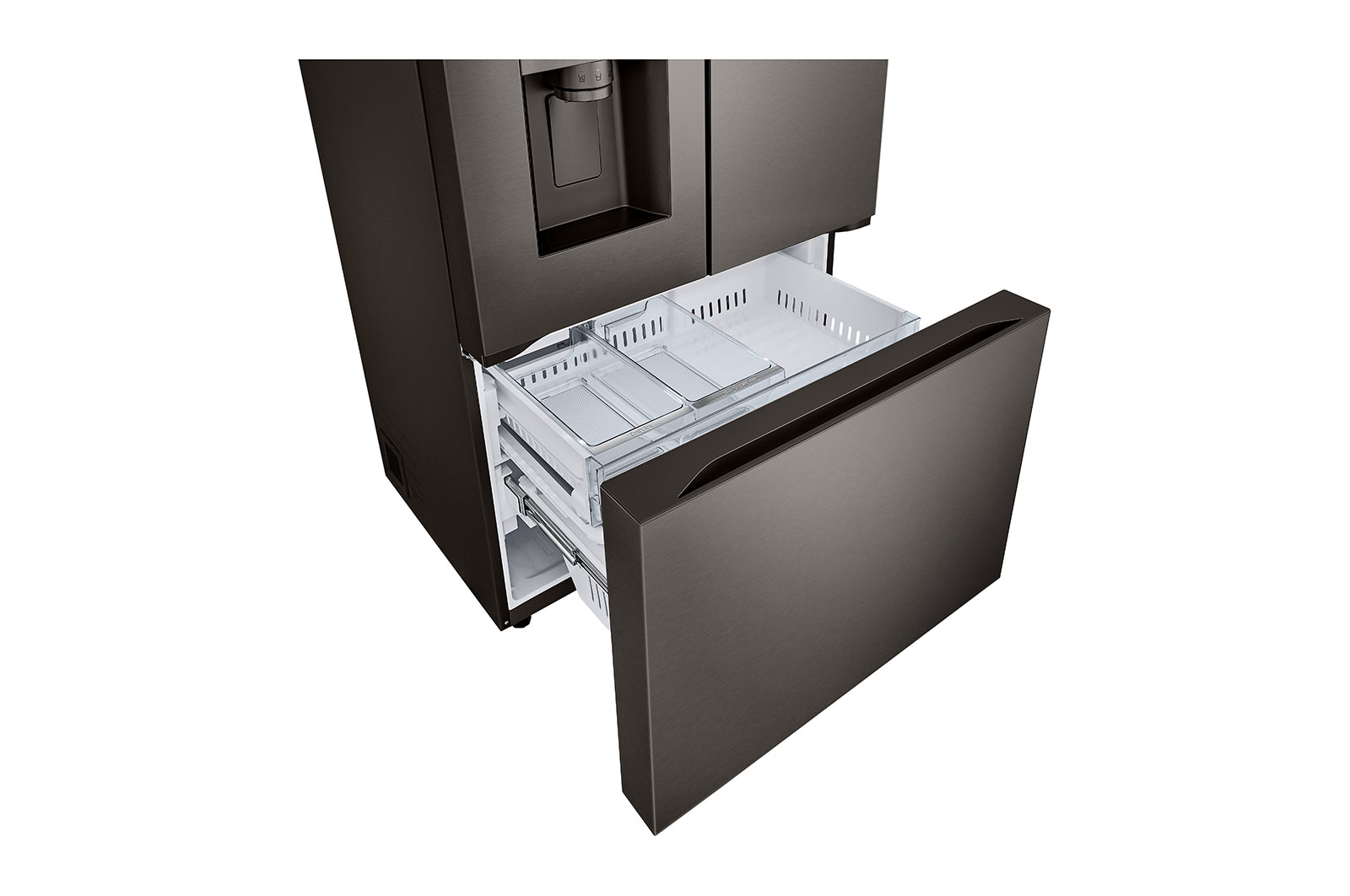 LG Réfrigérateur avec porte à deux battants Counter-Depth MAX<sup>MC</sup> de 26 pi3 avec quatre types de glace, LRYXC2606D