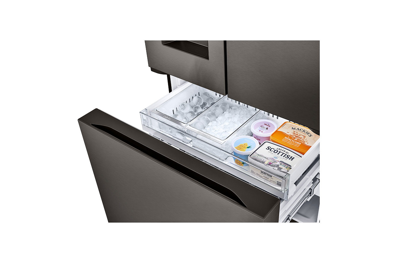 LG Réfrigérateur avec porte à deux battants Counter-Depth MAX<sup>MC</sup> de 26 pi3 avec quatre types de glace, LRYXC2606D