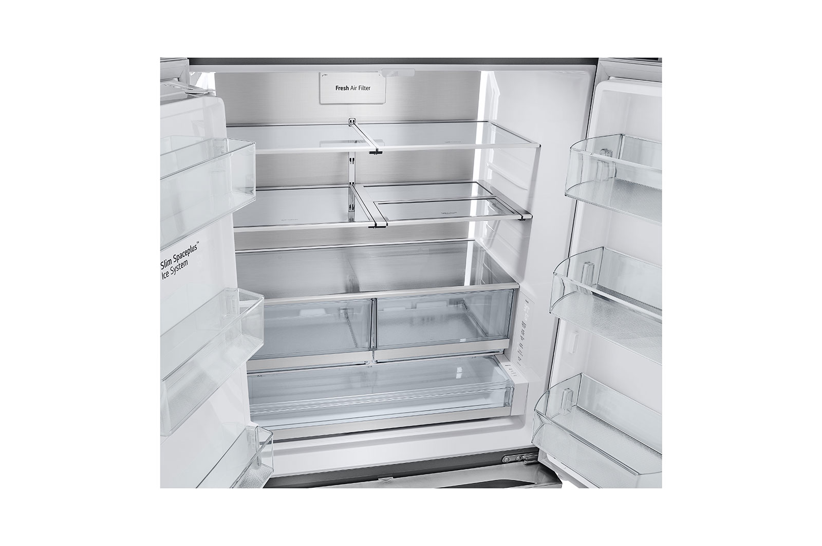 LG Réfrigérateur avec porte à deux battants Counter-Depth MAX<sup>MC</sup> de 26 pi3 avec quatre types de glace, LRYXC2606S