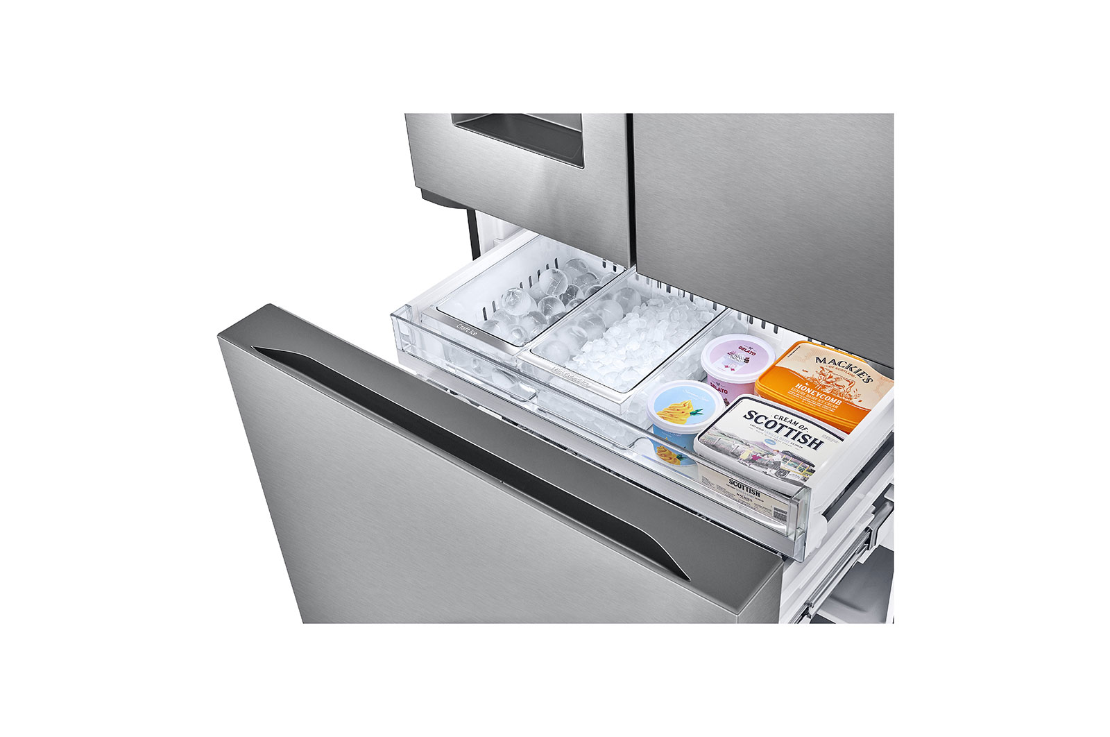 LG Réfrigérateur avec porte à deux battants Counter-Depth MAX<sup>MC</sup> de 26 pi3 avec quatre types de glace, LRYXC2606S