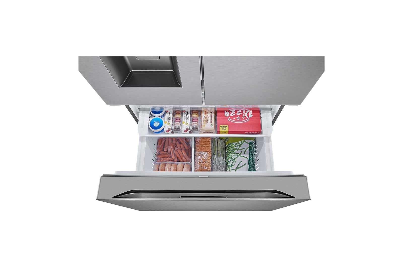 LG Réfrigérateur avec porte à deux battants Counter-Depth MAX<sup>MC</sup> de 26 pi3 avec quatre types de glace, LRYXC2606S