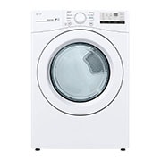 LG Sécheuse électrique à chargement frontal à hyper grande capacité dotée de l’AI ThinQ<sup>MD</sup> de 7,4?pi3 , DLE3400W