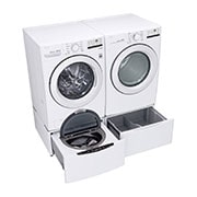 LG Sécheuse électrique à chargement frontal à hyper grande capacité dotée de l’AI ThinQ<sup>MD</sup> de 7,4?pi3 , DLE3400W