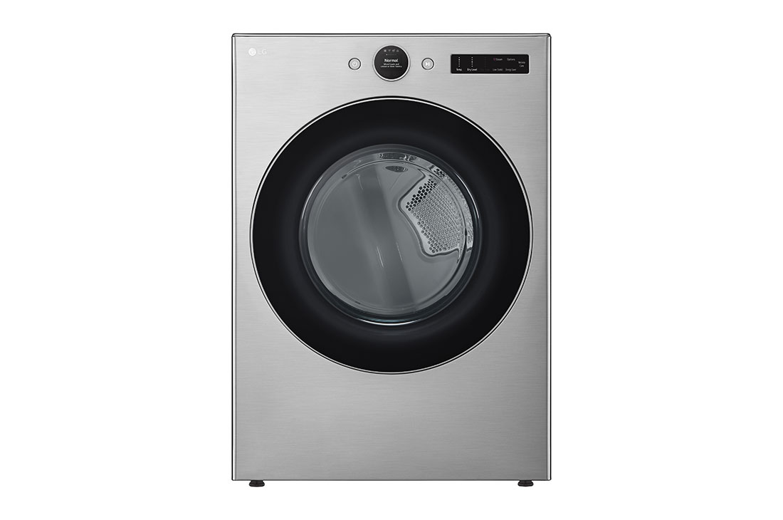 LG Sécheuse électrique à chargement frontal intelligente à super grande capacité de 7,4?pi3 avec séchage par détecteur et technologie à la vapeur, homologuée ENERGY STAR<sup>MD</sup>, DLEX5500V