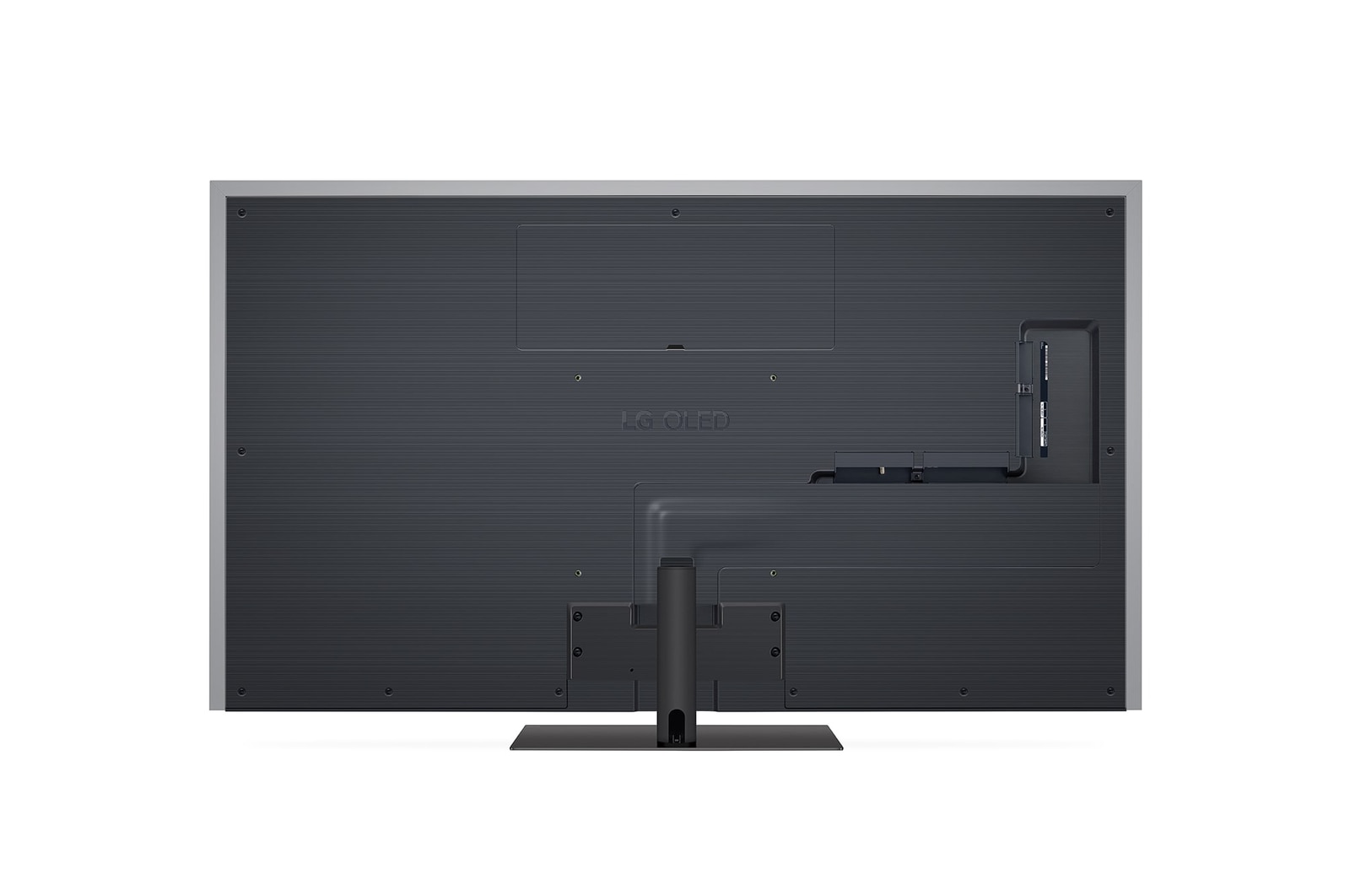 Vue arrière du téléviseur OLED evo de LG, OLED G4