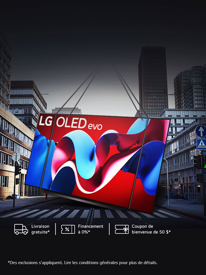 économisez jusqu'à 2,000 $ sur certains téléviseurs LG OLED evo