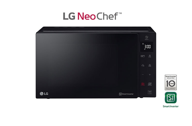 Vorderseite von Mikrowelle mit Smart Inverter Technologie, Quarz Grill und 25 Liter Kapazit?t MH6535GIS