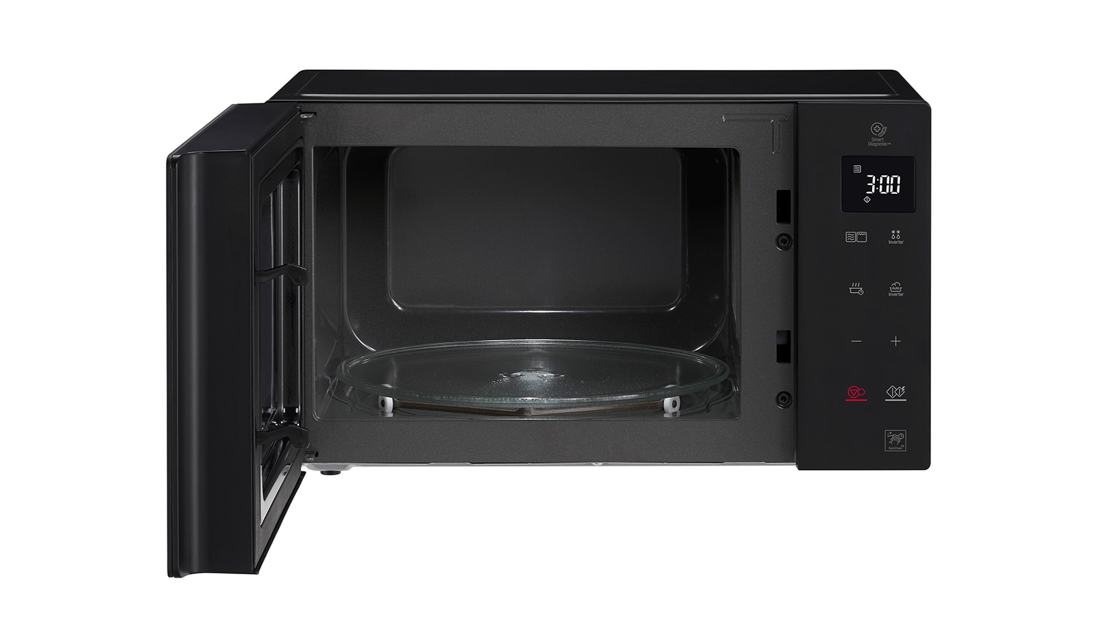 LG Mikrowelle mit Smart Inverter Technologie, Quarz Grill und 25 Liter Kapazit?t, MH6535GIS
