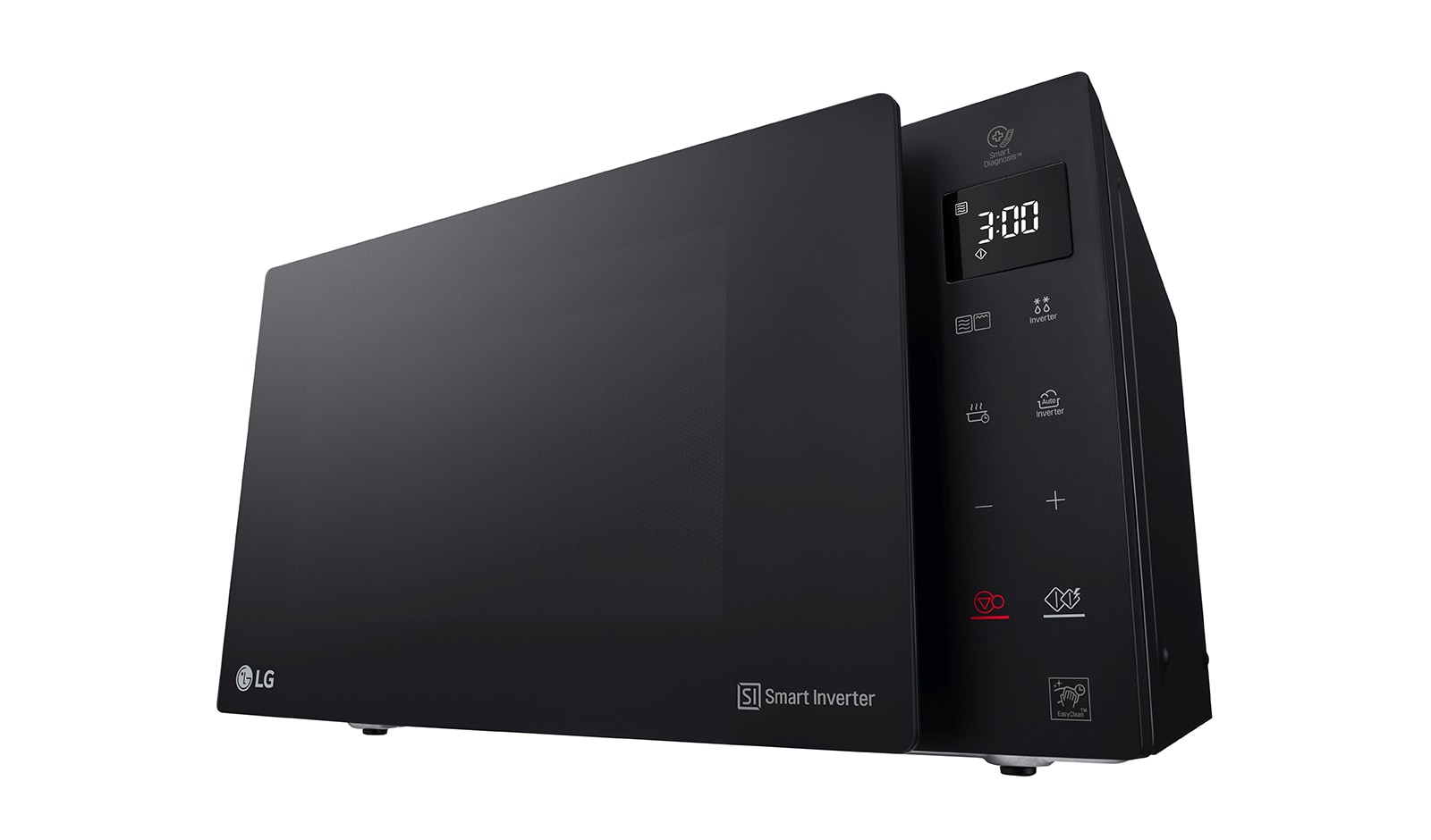 LG Mikrowelle mit Smart Inverter Technologie, Quarz Grill und 25 Liter Kapazit?t, MH6535GIS