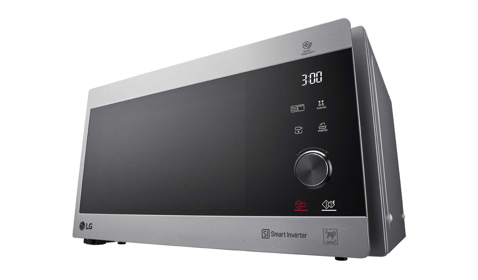 LG Mikrowelle mit Smart Inverter Technologie, Quarz Grill und 25 Liter Kapazit?t und I-Wave Technologie, MH6565CPS