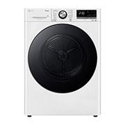 LG Trockner mit Dual Inverter W?rmepumpentechnologie & Sicherheitsglastür | Automatisch selbstreinigender Kondensator | 8 kg Fassungsverm?gen | Wi-Fi-Funktion | EEK A+++ | RT80V9W, RT80V9W