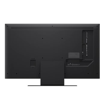 Rückansicht des LG QNED evo QNED85 TV