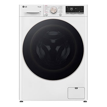 Vorderseite von Waschmaschine Weiss (A-10%*, 9 kg, 1.360 U./Min.) mit AI DD? &amp; TurboWash?360° | F4WR709G F4WR709G