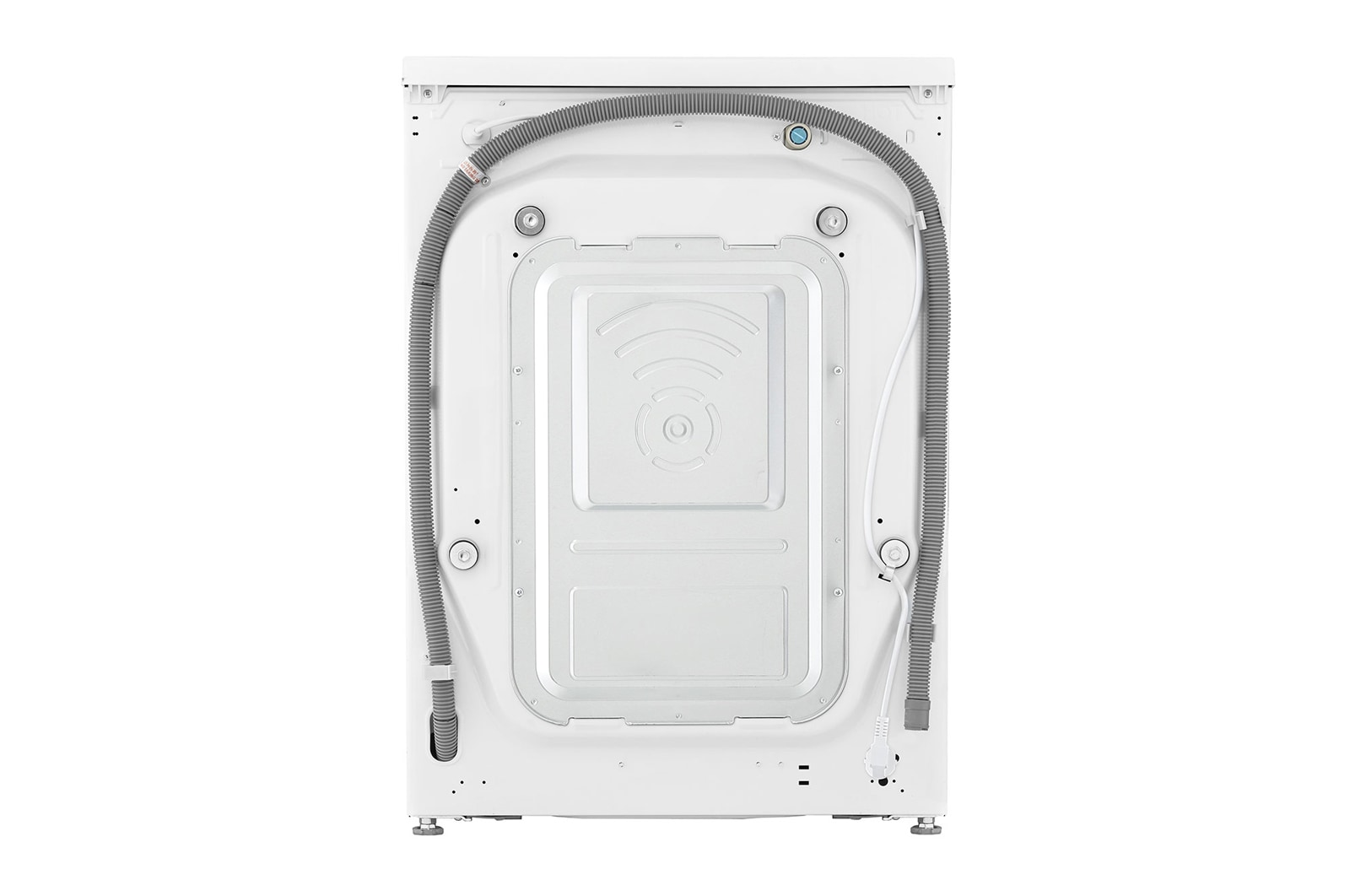 LG Lave-linge d'une capacité de 11 kg | EEK A | 1.400 tr/min. | Blanc avec anneau hublot noir | F4WR701Y, F4WR701Y