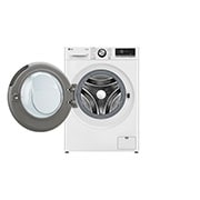LG Lave-linge d'une capacité de 11 kg | EEK A | 1.400 tr/min. | Blanc avec anneau hublot noir | F4WR701Y, F4WR701Y