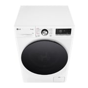 LG Lave-linge d'une capacité de 11 kg | EEK A | 1.400 tr/min. | Blanc avec anneau hublot noir | F4WR701Y, F4WR701Y